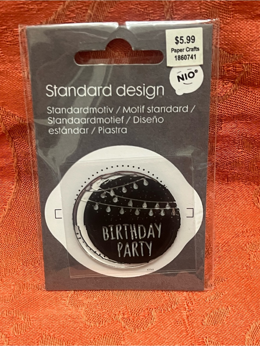 NWT Hobby lobby Birthday Party clear stamp